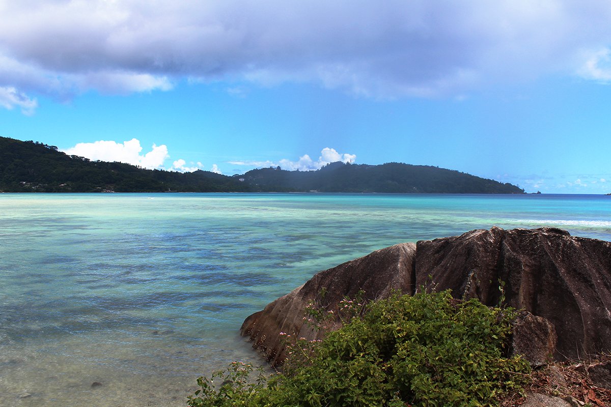 Bucht im Westen Mahés